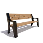 Фото №3 Скамейка чугунная «КАЗАНЬ» (1.2 м)