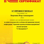 Фото №3 Установка, настройка, обновление, доработка 1С