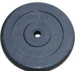 фото Диск Barbell Atlet обрезиненный черный d-26mm 10кг