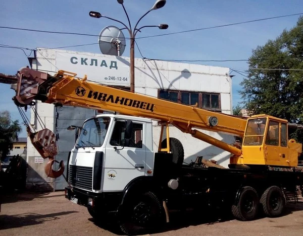 Фото Услуги автокрана и манипулятора