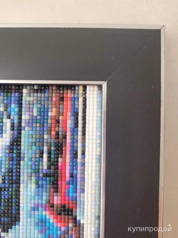 Фото Картина Алмазная мозаика "Девушка в кресле"