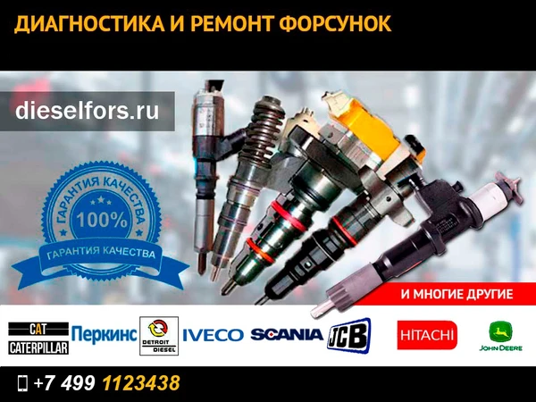 Фото Форсунки Скания (Scania) серии HPI, PDE, XPI, P, R, T и других модификаций. Ремонт и продажа.