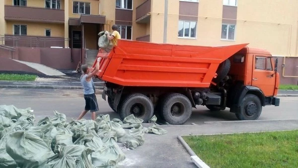 Фото вывоз мусора 