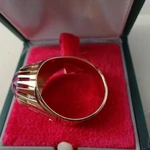 Фото №5 Кольцо золотое 583 пробы СССР. Новое 7,91 гр