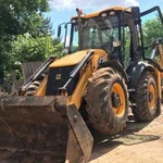 Экскаватор - погрузчик JCB. Аренда равноколесный