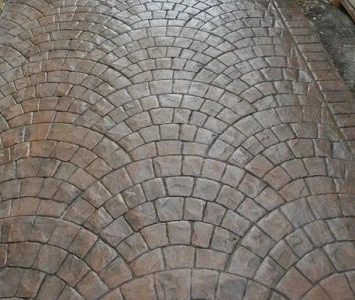 Фото Печатный бетон