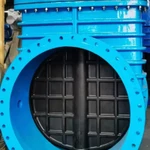 Фото №3 Задвижка чугунная с невыдвижным шпинделем 30ч939р ду800 под привод