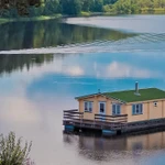 Фото №3 Понтон, плавучая площадка для плавдома, хаусбота 30т