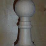 Фото №3 Навершение на столбы для лестниц.