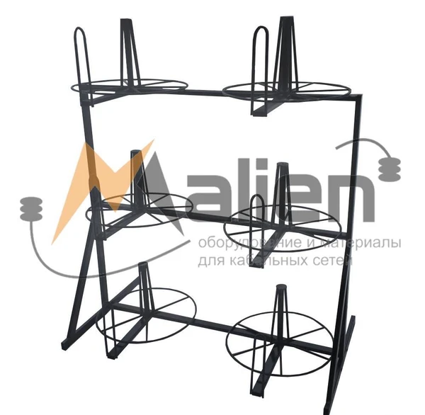 Фото Стеллаж для хранения и размотки бухт кабеля СБР 6-0,4-30