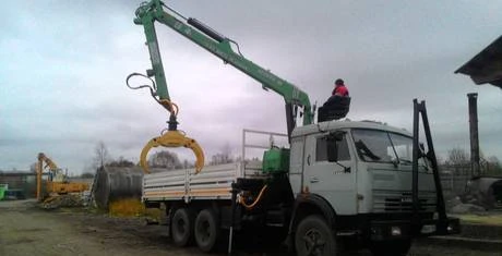 Фото Услуги лесовоза Камаз с ГМП