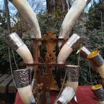 Фото №3 Рога для вина.Новые.Канци.ყანწი.