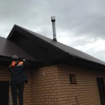 Фото №9 Монтаж кровли. Кровельные работы. Ремонт кровли