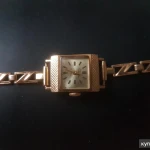 Фото №2 Золотые часы СЛАВА женские