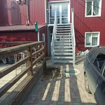 Фото №4 Маршевые пожарные эвакуационные лестницы.