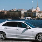 Машина на свадьбу, авто Mercedes E200 с водителем