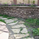 Фото №4 Скальный материал для подпорных стен и альпийских горок