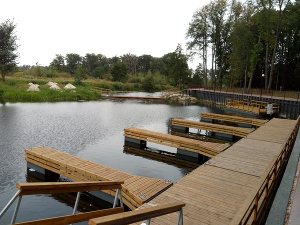 Фото Причал-разделитель "Балтиец-6", швартовый палец