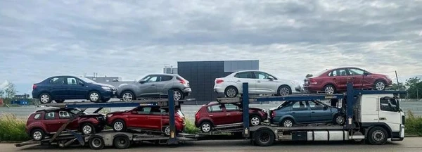 Фото Перевозка автомобилей автовозом. Перевоки на автовозе