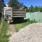 Фото №4 Песок Щебень Земля ,раскорчёвка планировка участка 