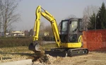 фото Аренда мини-экскаватора Komatsu PC35