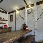 Баня с купелью при коттедже Forest house