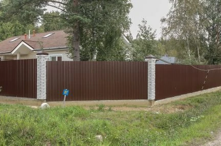 Фото Заборы воротапод ключ