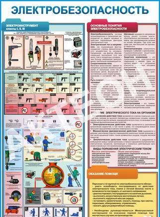 Фото Стенд "Электробезопасность" от производителя