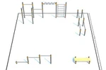 фото Спортивная площадка Воркаут и ГТО СП-1