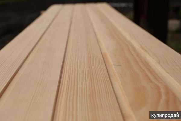 Фото Пиломатериал, евровагонка, вагонка „Штиль” из сибирского Кедра, Лиственницы и