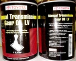 фото Масло Toyota Genuine Manual Transmission Gear Oil LV 75W