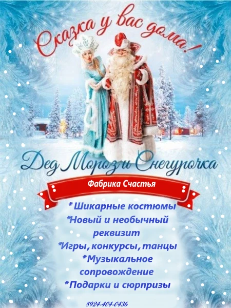 Фото Дед Морози Снегурочка на дом.