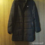 Куртка мужская на синтипоне чёрная