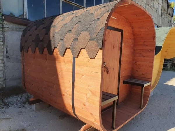 Фото Купить баню бочку под ключ в Нижнем Новгороде и области