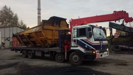 Фото Автокран самогруз