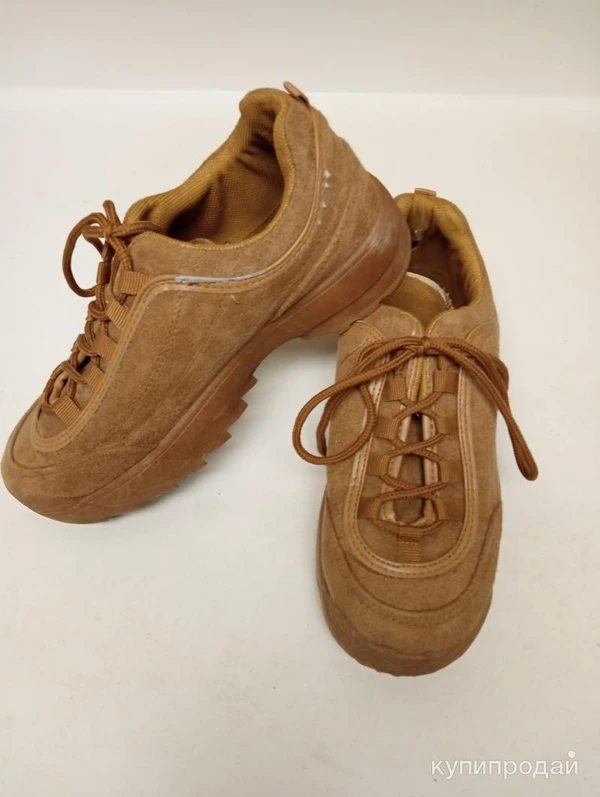 Фото Кроссовки женские замшевые 37 размер
