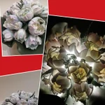 Фото №7 Ростовые цветы и светильники