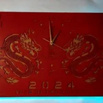 Фото №2 Настенные часы с подсветкой