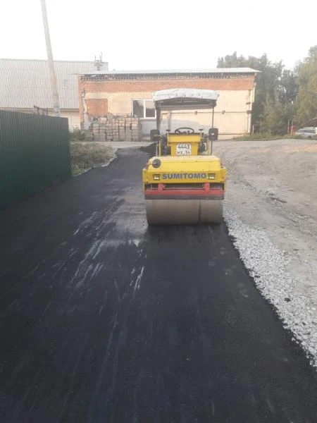 Фото Укладка асфальта 