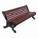 Фото №2 Скамейка парковая «ЯЛТА» (3 м)