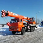 Аренда Автокрана 25 тонн 22 метра г. Воскресенск 