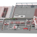 Фото №2 Линия по производству автоклавных газобетонных блоков (AAC) на 650-700 м3 в сутки (200 000 м3 в год)