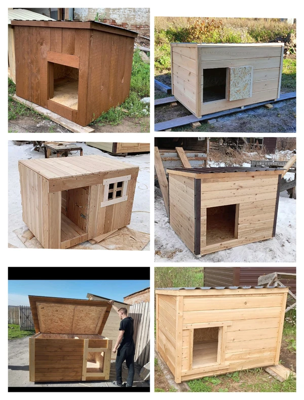 Фото Деревянные будки для собак в Кемерово