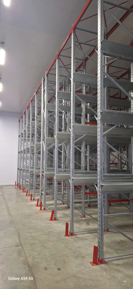 Фото стеллажи набивные (ЕВРО) б/у