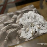 Фото №2 Резинка для волос "Цветок" Billioncrochet ручная работа