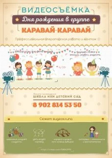 Фото Профессиональная видеосъёмка Дня рождения