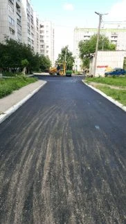 Фото Асфальтирование и благоустройства территории