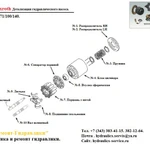 Фото №2 Гидронасос a10vso71 ремонт испытания на стенде.