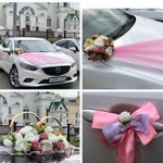 Свадебные украшения на машины