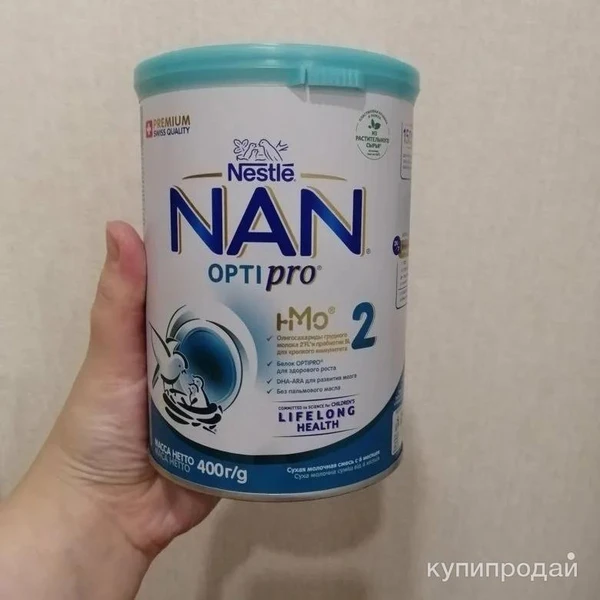 Фото Смесь нан опти про 400